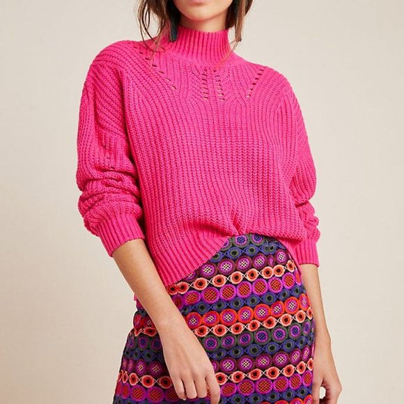 Anthropologie Hutch Embroidered Mini Skirt 12 - Picture 4 of 4